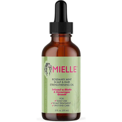 Original Mielle Rosemary Mint Scalp Hair Strengthening Oil Nourishes And Strengthens Scalp Repair Split Ends Hair Essential Oil